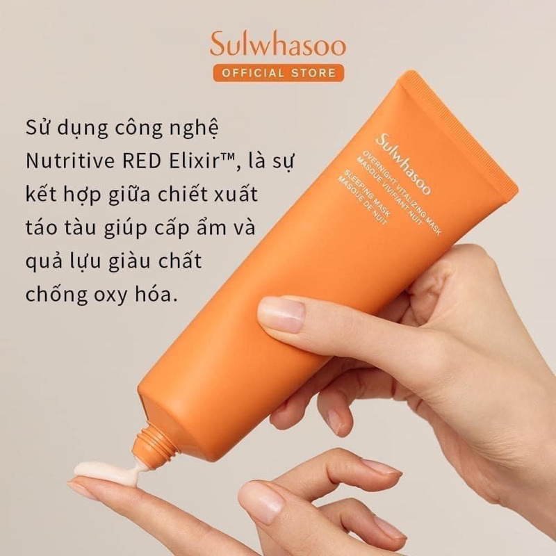 Mặt nạ ngủ sul/whasoo 35ml