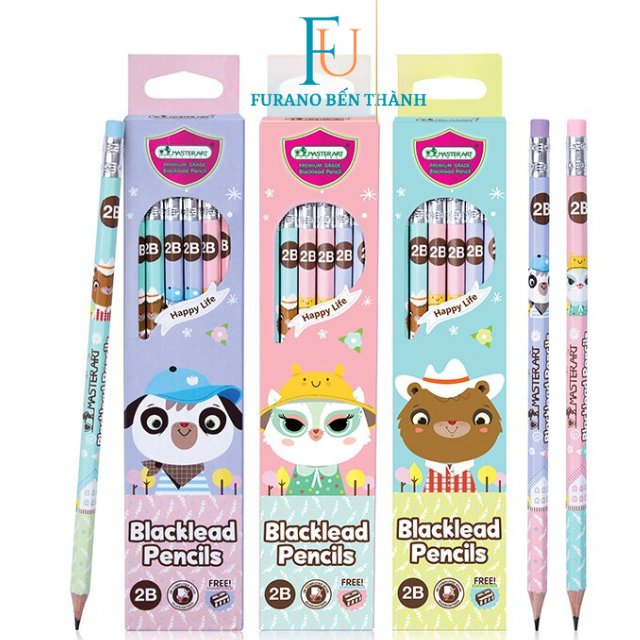 Hộp 12 bút chì Elephant 2B FANCY (bán hộp)