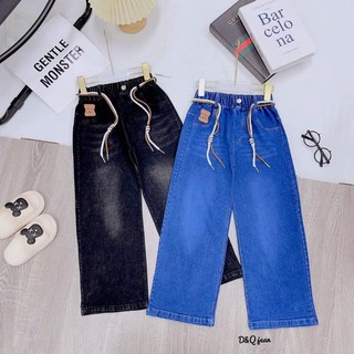 Quần jeans/ quần bò ống xuông thời trang sành điệu cho bé gái 16-45kg