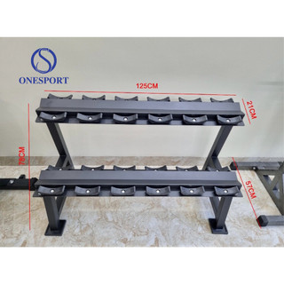 Giá để tạ tay 2 tầng Kingbox GD ( 6 cặp tạ )
