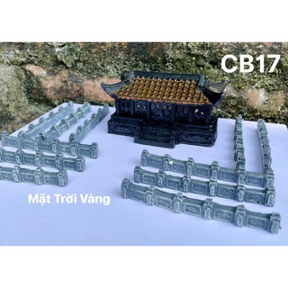Combo phụ kiện hàng rào độc đáo trang trí tiểu cảnh, bonsai, hồ cá, sân vườn CB17