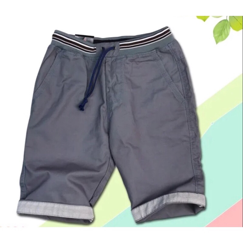 Quần short nam kaki -lưng thun LD11