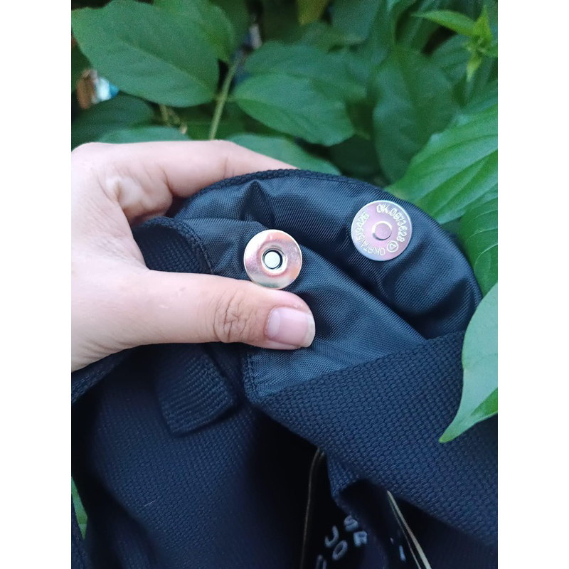 Túi Đeo Vai Vải Dày Dặn Có Lớp Lót Trong Có Nút Bóp