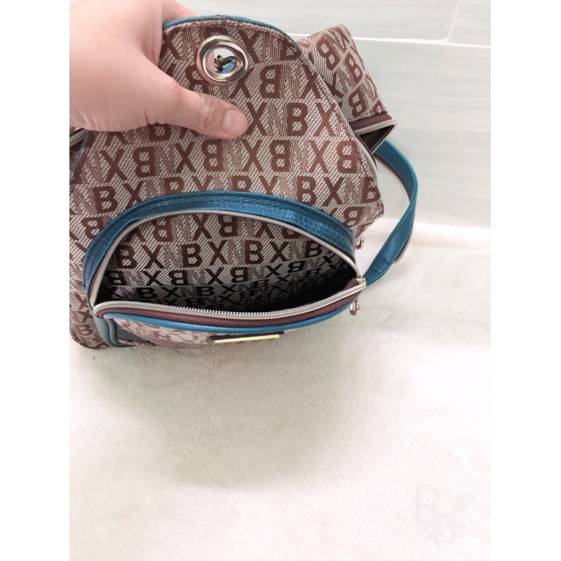 Balo nữ da phối, 2hand, new 98%