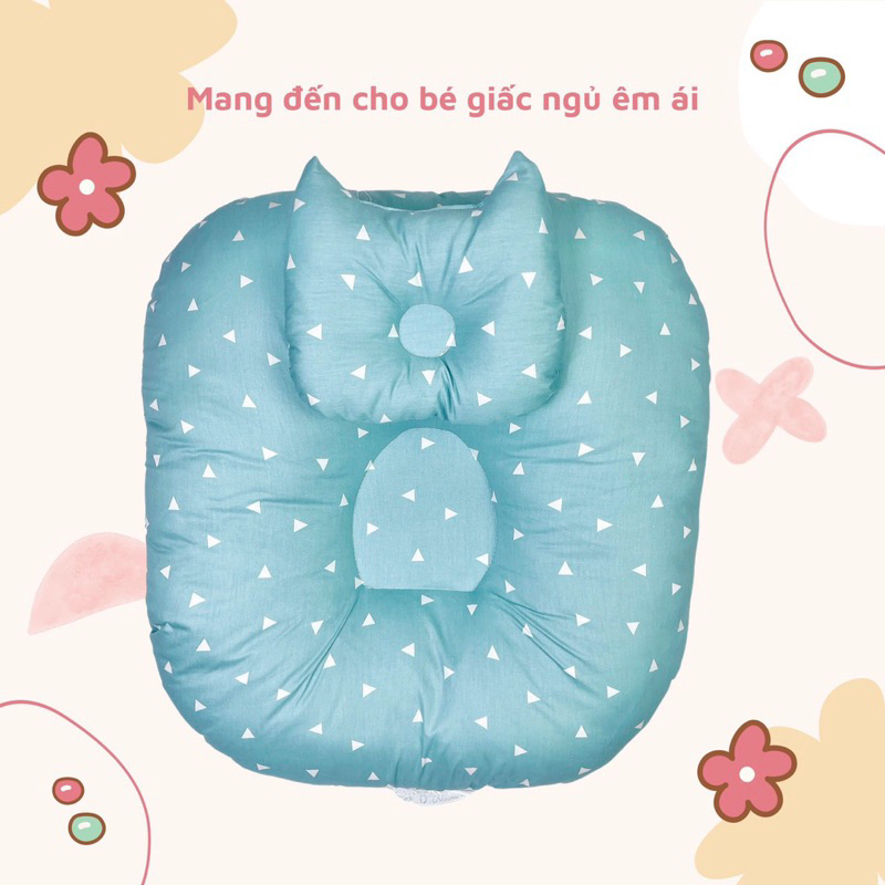 (MS61)Gối chống trào ngược cho bé hàng cao cấp