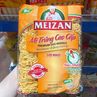 Mì cuộn sợi nhỏ meizan trứng tươi gói 250g,500g