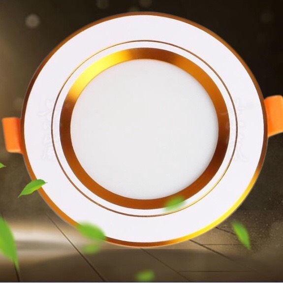 Đèn Led âm trần thạch cao 7w,Đèn mắt trâu đổi màu lỗ khoét 90mm phủ mặt 120mm trang trí phòng ngủ và phòng khách