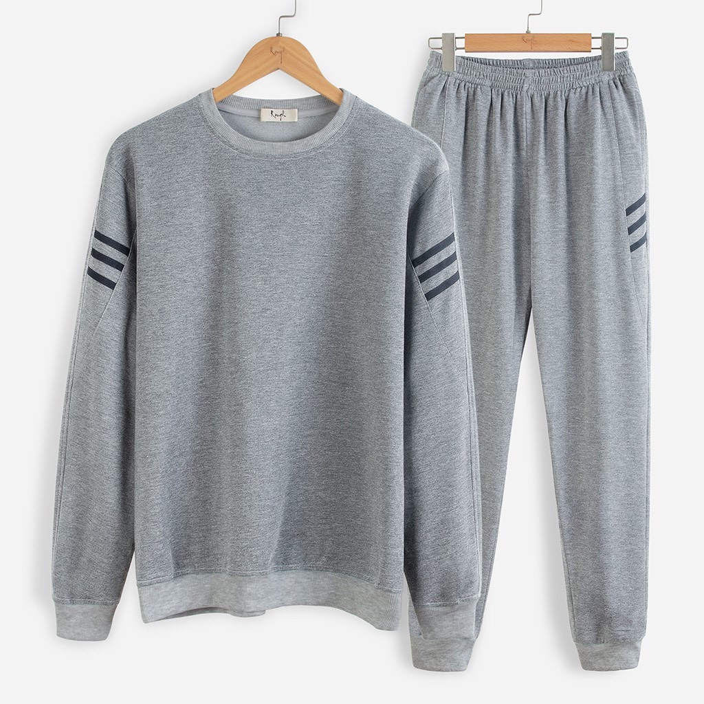 Bộ Quần Áo Nỉ Nam Mùa Thu Đông Phong Cách Thể Thao B52