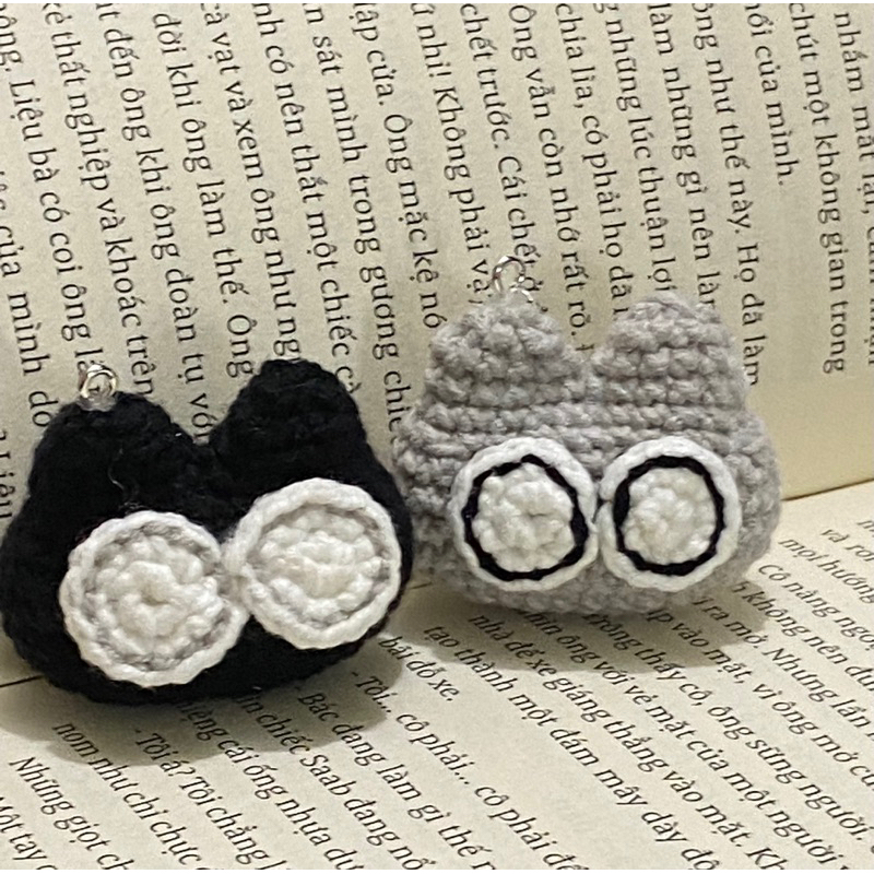 Móc khoá len Seventeen cute