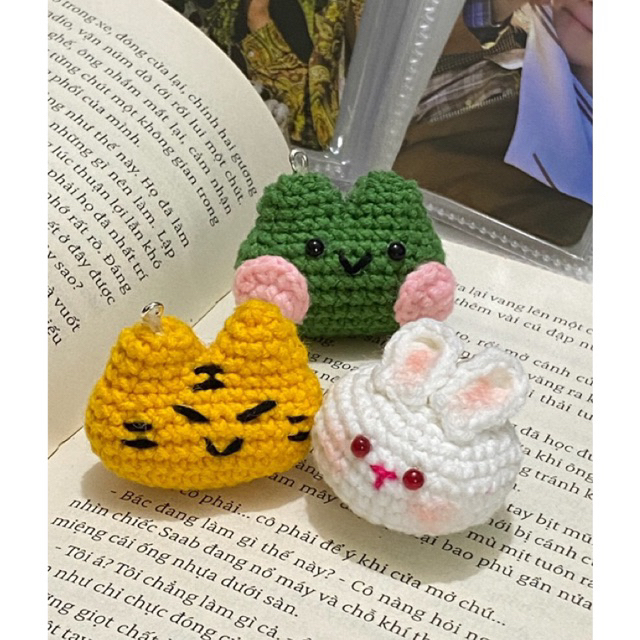 Móc khoá len Seventeen cute