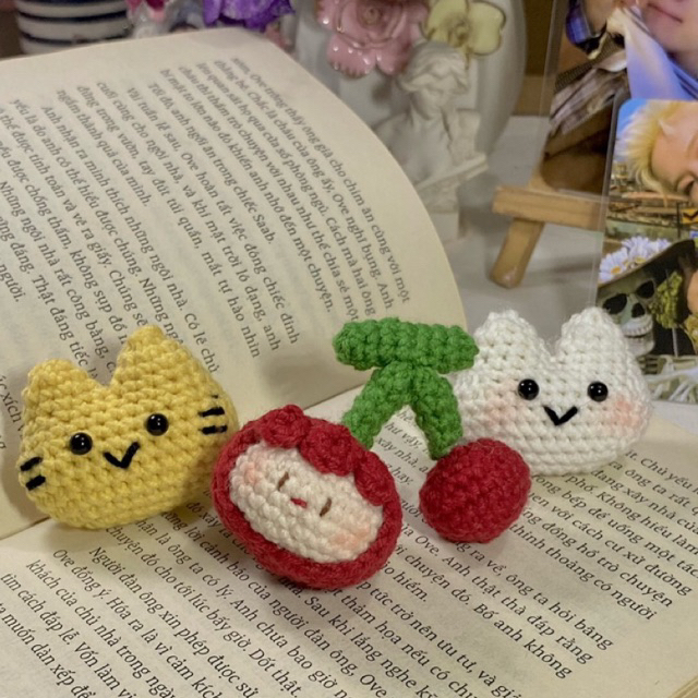 Móc khoá len Seventeen cute