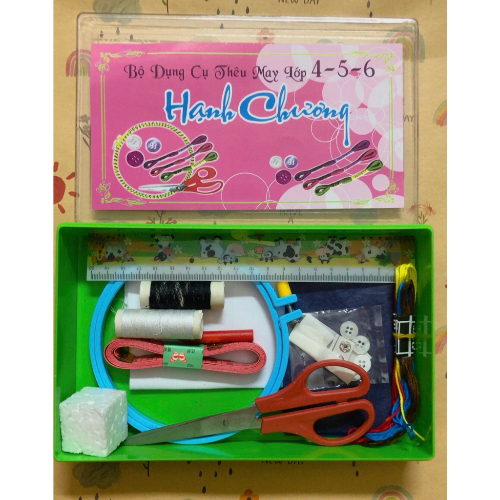 Dụng Cụ Thêu May lớp 4,5,6 HC 2023