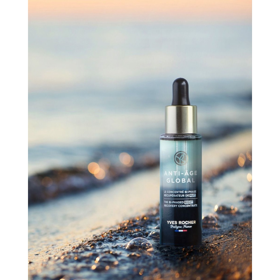 Tinh chất dành cho ban đêm Yves Rocher THE BI-PHASED NIGHT RECOVERY CONCENTRATE 30ml