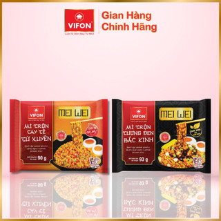 Mì meiwei trộn cay tê tứ xuyên / tương đen bắc kinh vifon 93gr/gói