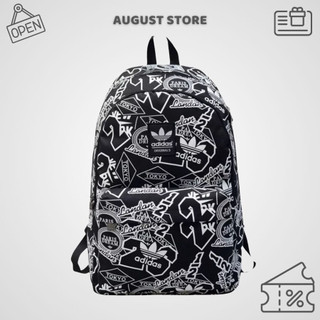 Balo đi học họa tiết Tokyo, balo phong cách đường phố chất liệu Polyester BL72 - Balo August