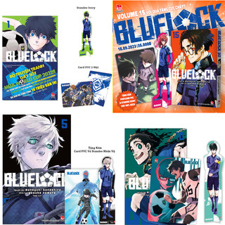 Truyện - BlueLock đủ tập 1 2 5 10 15 20 full seal full quà kèm standee bản in đầu