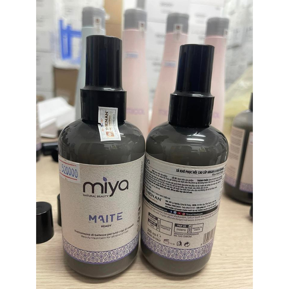 Xả khô dưỡng tóc Miya Maite Ready 200ml