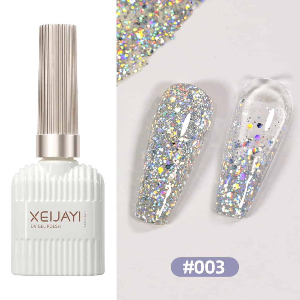 Set gel nhũ siêu sáng Seiyei 6 màu