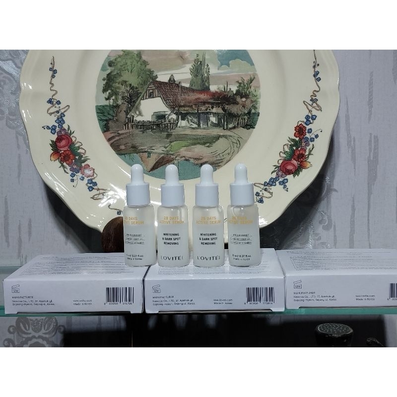 Serum dưỡng sáng L ovité 28 Days Active Serum Whitening & Dark Spot Removing 40ml