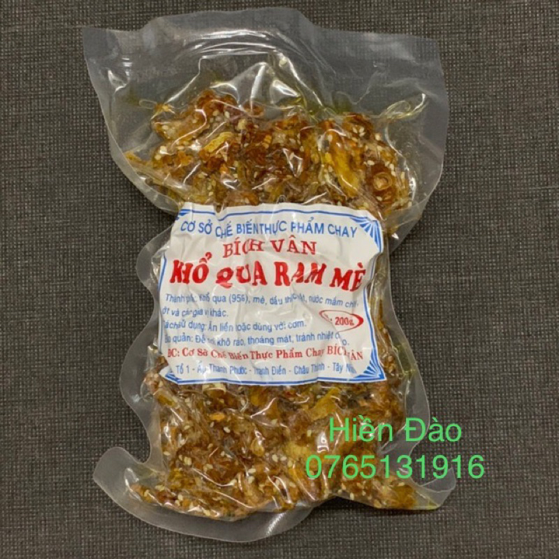 Khổ Qua Ram Mè Chay 200 gr