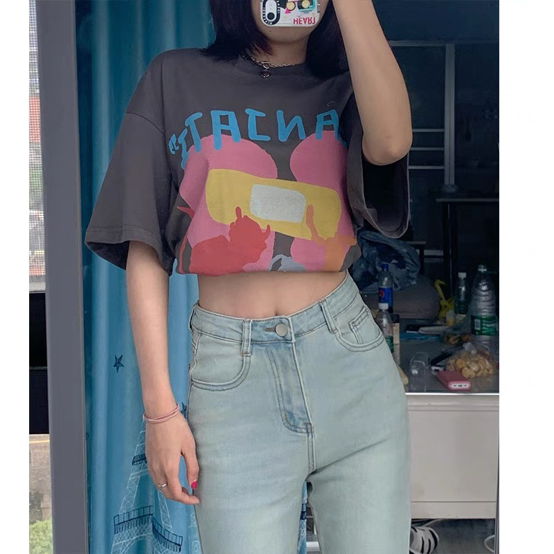 Quần Bò Nữ Ống Loe , Quần Jeans Nữ Ống Loe Nhẹ Màu Xanh Phong Cách Retro TL47 | BigBuy360 - bigbuy360.vn