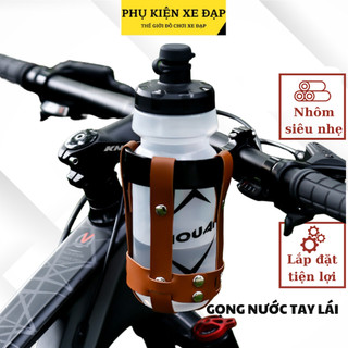 Giá treo cốc Ly xe đạp gắn ghi đông hợp kim nhôm chắc chắn