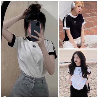Áo thun nữ cổ tròn tay ngắn dáng babytee chất cotton su in chữ NOCTUR THUUNISEX M1115