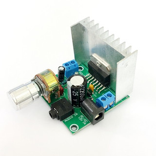 Mạch khuếch đại công suất 2.0 công suất tda 7297 30w x 2 nguồn 12v dùng độ loa kéo và loa vi tính