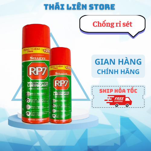 RP7 (Chính Hãng) Chai Xịt Chống Rỉ Sét 150g 175g 300g 350g.