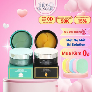 Mặt nạ mắt JM, mặt nạ hỗ trợ giảm thâm ngừa lão hóa JM Solution Eye Patch 90g