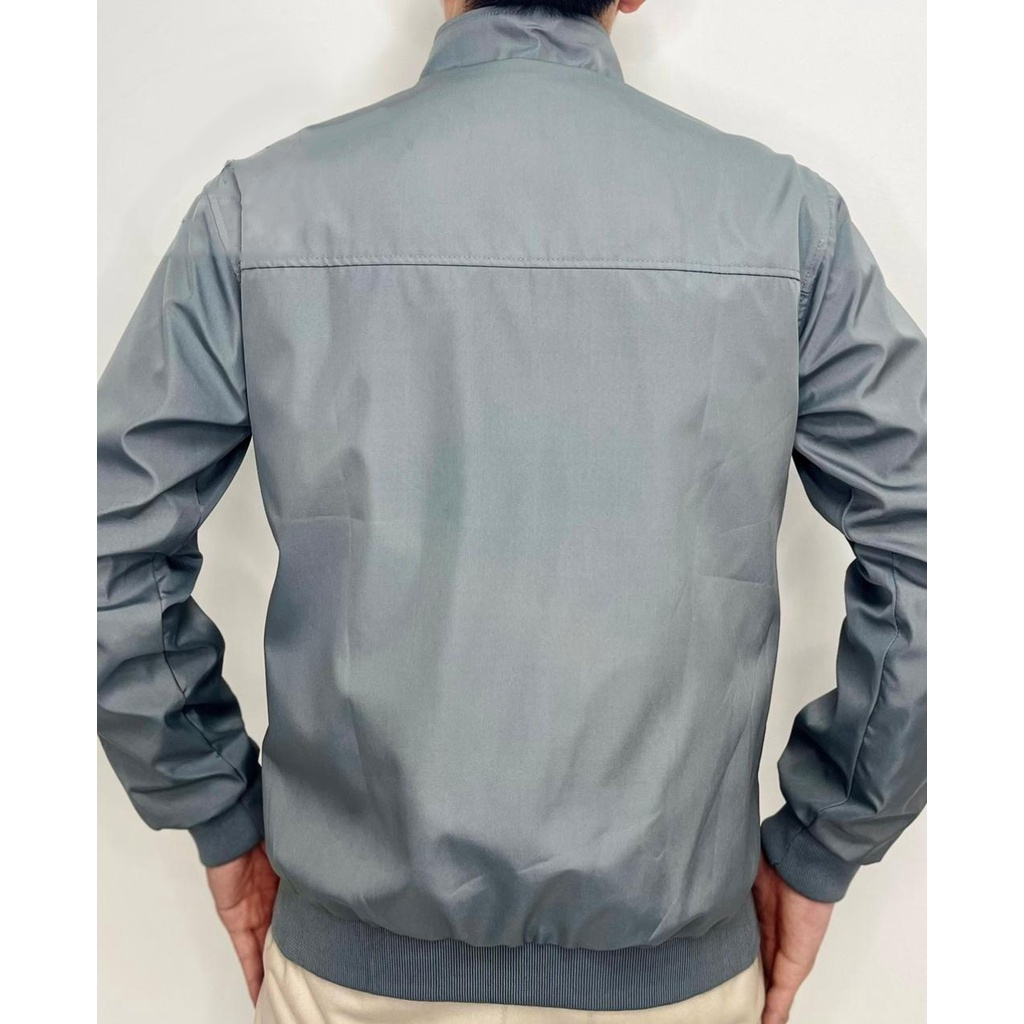 Áo khoác dù nam vải dù dày thêu Logo FS, 02 bên túi áo có khóa kéo vải dù loại 1 cực tốt GUTADI