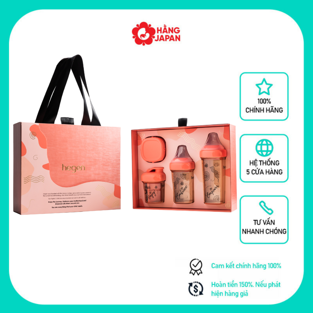 Bộ sưu tập quà tặng Hegen san hô bản limited giới hạn mới nhất 2023 Hàng Chính Hãng