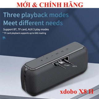 Loa bluetooth 5.0 60w tws chống nước ipx5 pin 6600mah xdobo x8 ii \ wake 1983