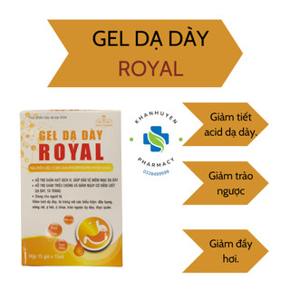 Gel dạ dày Royal - Hỗ trợ giảm viêm loét , trào ngược dạ dày
