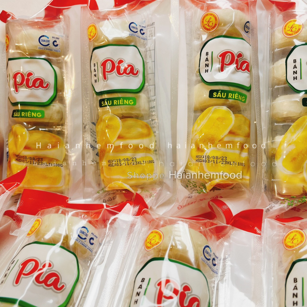 Bánh Pía Sầu Riêng Mini Lương Trần Gói 100G 1 Gói