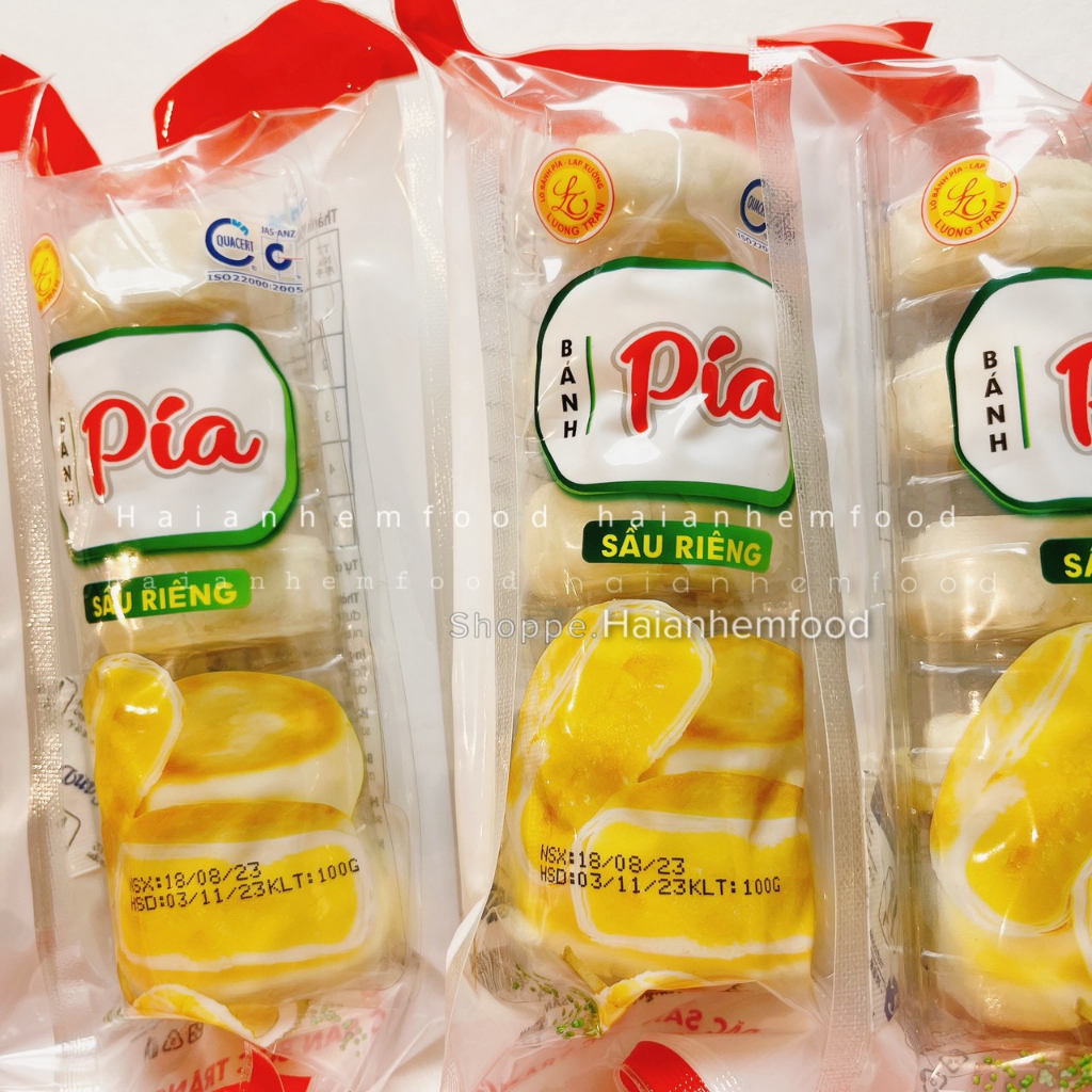 Bánh Pía Sầu Riêng Mini Lương Trần Gói 100G 1 Gói