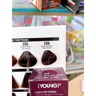 Nhuộm tóc YOUNG  (phủ bạc 100%)