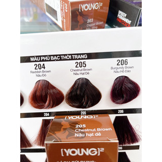 Nhuộm tóc YOUNG  (phủ bạc 100%)