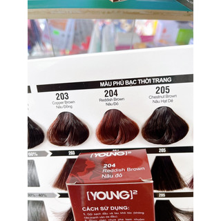 Nhuộm tóc YOUNG  (phủ bạc 100%)