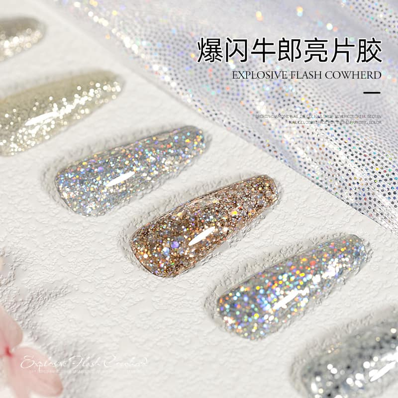 Set gel nhũ siêu sáng Seiyei 6 màu