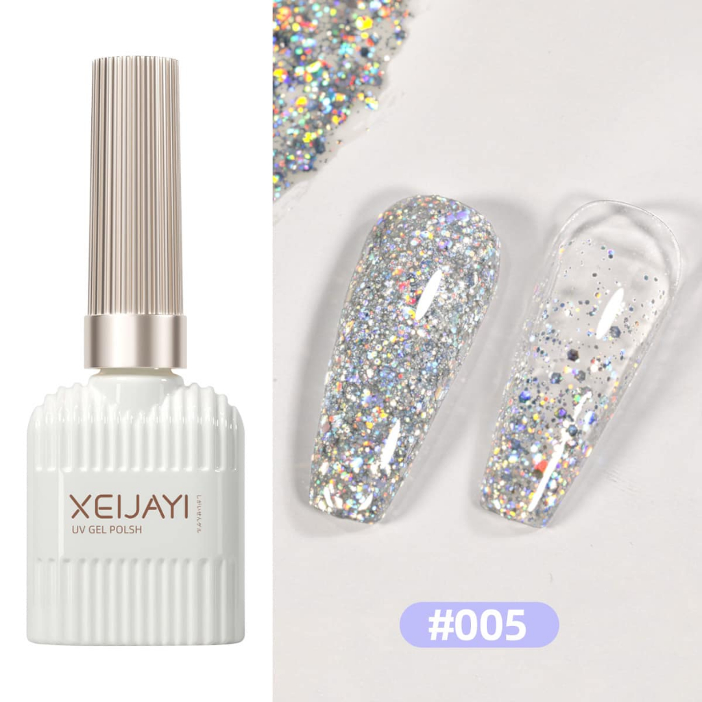 Set gel nhũ siêu sáng Seiyei 6 màu