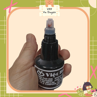 2 Lọ Mực đóng dấu màu đỏ 30ml