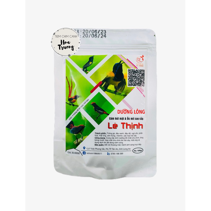 CÁM HÚT MẬT LÊ THỊNH - 100gr/gói