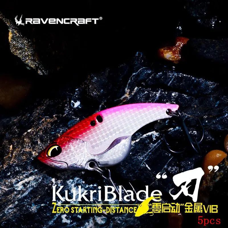 Mồi Câu Lure Cá Sắt KukirBlade Cam Kết Hàng Chính Hãng RAVENCRAFT
