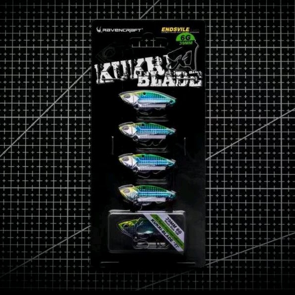 Mồi Câu Lure Cá Sắt KukirBlade Cam Kết Hàng Chính Hãng RAVENCRAFT