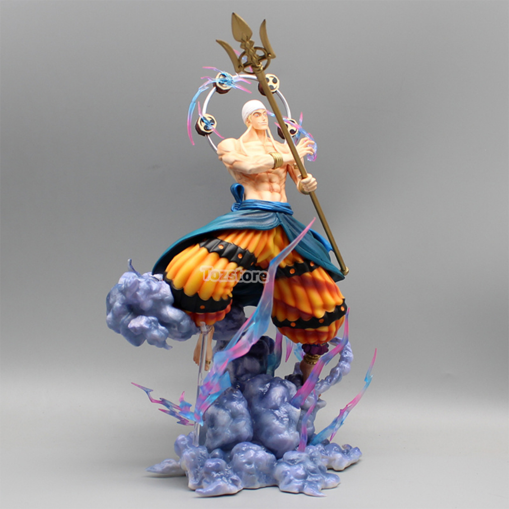 Mô hình, Figure One Piece "Chúa Trời" Enel trạng thái chiến dấu cao 33cm - Fullbox Toz Store