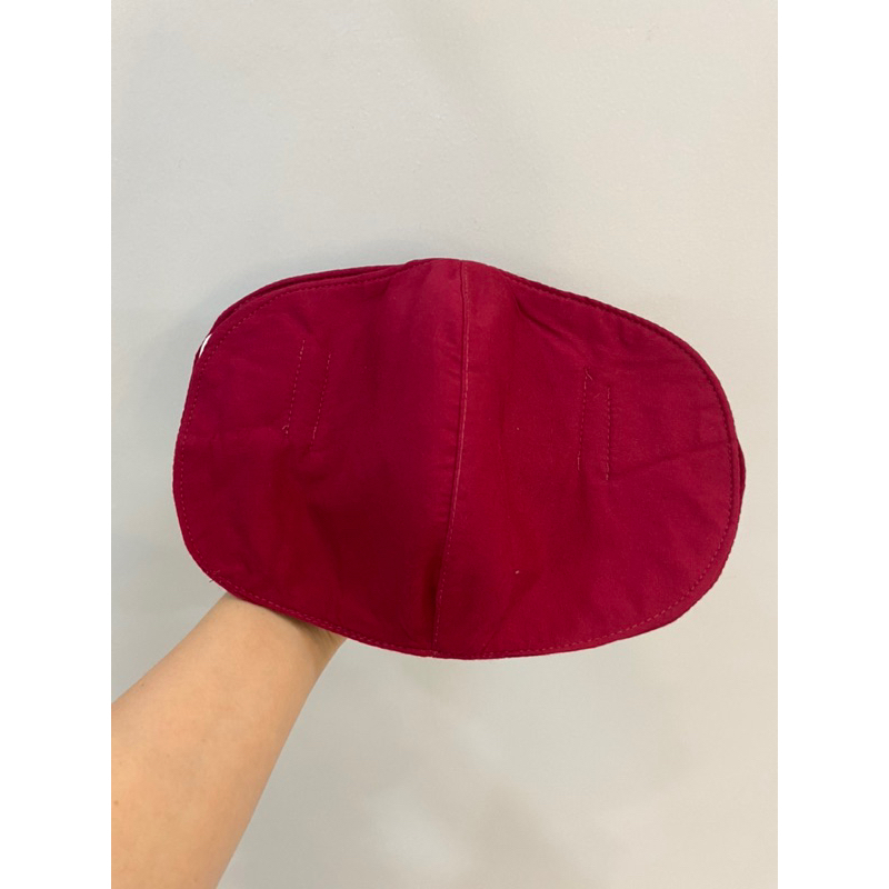 Khẩu Trang Vải Bầu Tôn Cao Cấp 3 lớp 2 mặt - Thoáng khí kháng bụi, UV, che cằm, che tai