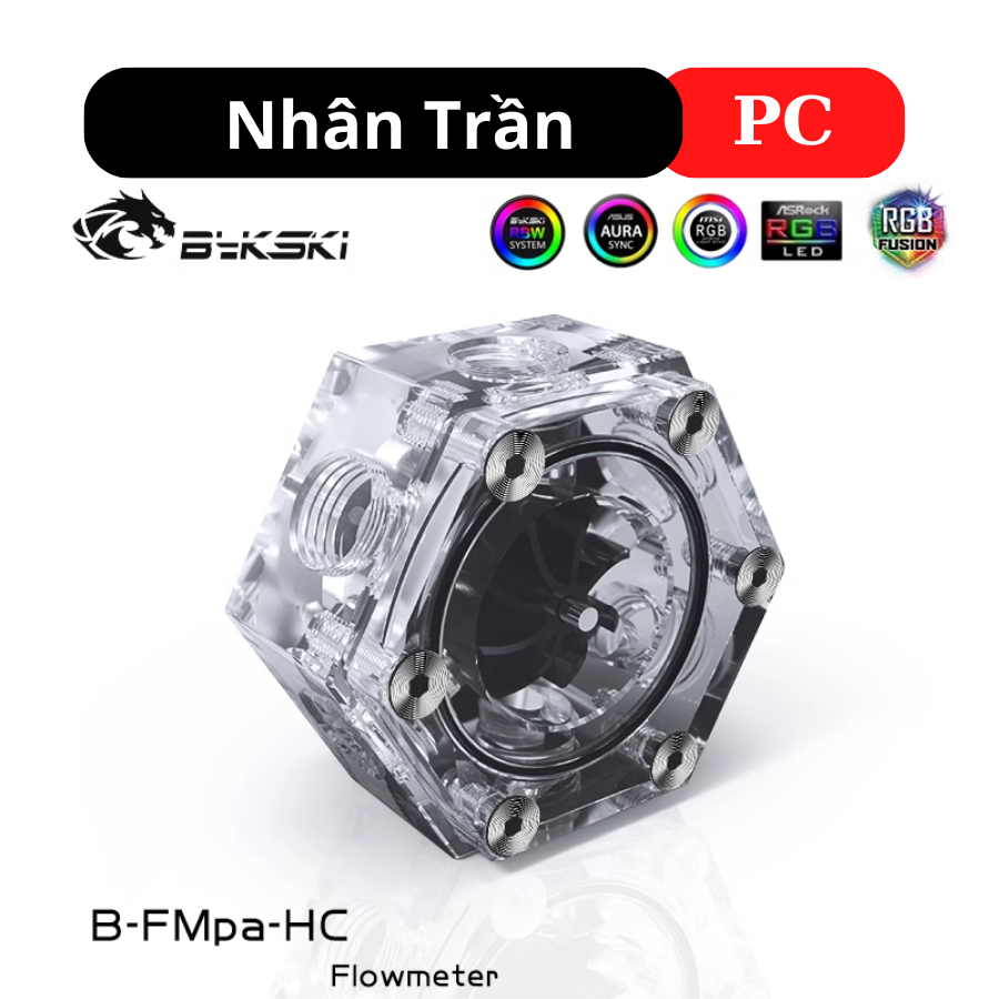 Chong Chóng tản nhiệt nước custom máy tính pc Bykski B-FMpa-HC