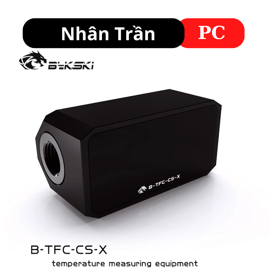 Đồng hồ tản nhiệt nước custom máy tính pc 3 dòng Bykski B-TFC-CS-X