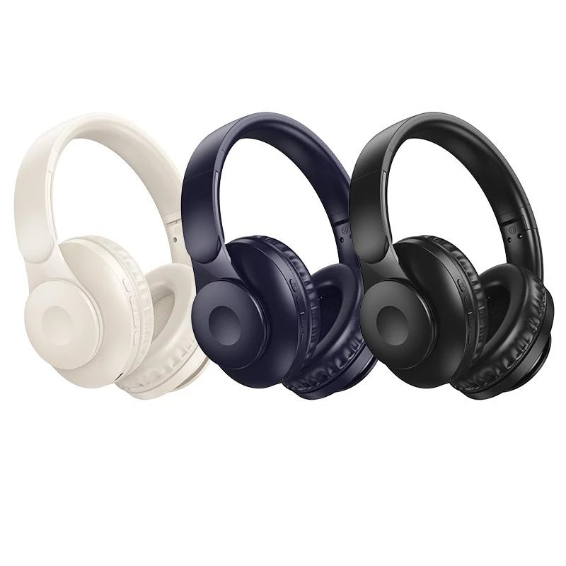 Tai Nghe Bluetooth Chụp Tai Cao Cấp Hoco W45 Với 46 Giờ Sử Dụng, Thiết Kế Sang Đẹp, Chắc Chắn, Kết Nối Nhanh, Ổn Định